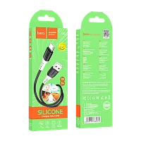 Кабель HOCO X82 USB (m)-Type-C (m) 1м 3.0A силикон черный (1/31/310)