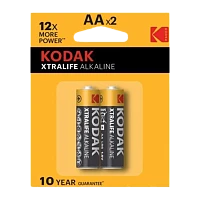 Батарейка Kodak XTRALIFE LR6 AA BL2 Alkaline 1.5V (2/40/200)