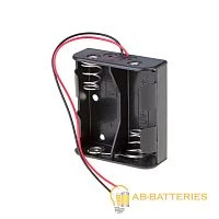 Отсек для элементов питания ROBITON Bh2xD с двумя проводами PK1 (1/50/250)