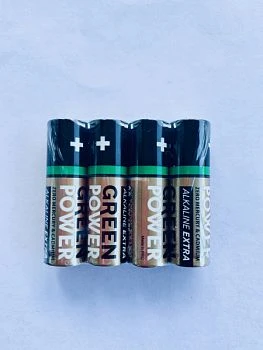 Батарейка Green Power LR03 AAA Shrink 4 Heavy Duty 1.5V (4/60/960)