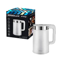 Электрочайник Ergolux ELX-KS11-C01 2200W 1.8л белый (1/12)