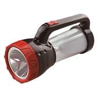 Фонарь туристический Спутник AFC952 5W 11LED от аккумулятора 2 режима черный красный