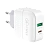 Сетевое З/У GFPower GF60PD 1USB/Type-C 3.0A QC3.0 белый (1/32/128)