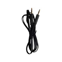 Кабель AUX Atcom Jack 3.5mm (m)-Jack 3.5mm (m) 1.5м силикон черный пакет с подвесом (1/10/250) 