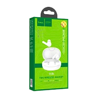 Наушники вставные HOCO ES54 bluetooth 5.0 с микр. белый (1/148)