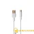 Кабель Borofone BX1 USB (m)-Type-C (m) 1.0м 2.0A ПВХ белый (1/50/200)