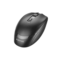 Мышь беспроводная Borofone BG7 классическая USB черный (1/22/88)