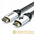 Кабель Atcom HIGH speed HDMI (m)-HDMI (m) 1.0м нейлон ver.2.0 черный серебряный в пакете (1/10/100)