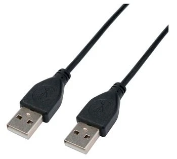 Кабель Cablexpert USB2.0 (m)-USB2.0 (m) 1м черный