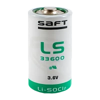 Батарейка Saft 33600 Б/УП Li-SOCl2 3.6V с выводами 