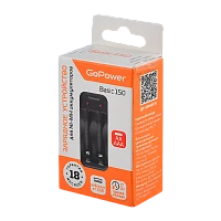 З/У для аккумуляторов GoPower Базовое/Basic 150 Ni-MH/Ni-Cd 2 слота (1/40/80)