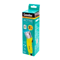 Фонарь подводный Camelion LED51534 3W от батареек 4хАА IP68 желтый (1/20/40)