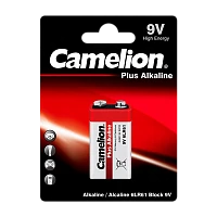 Батарейка Camelion Plus Крона 6LR61 BL1 Alkaline 9V (1/12/192)
