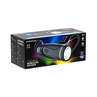 Портативная колонка Borofone BR7 bluetooth 5.0 microSD фонарик черный (1/40)