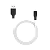 Кабель HOCO X21 Plus USB (m)-Lightning (m) 1.0м 2.4A силикон черный белый (1/28/168)
