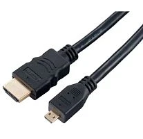 Кабель Perfeo HDMI (m)-microHDMI (m) 2м черный (1/30)