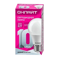 Лампа светодиодная ОНЛАЙТ OLL-A60-15-230-2.7K-E27 (1/10/100)