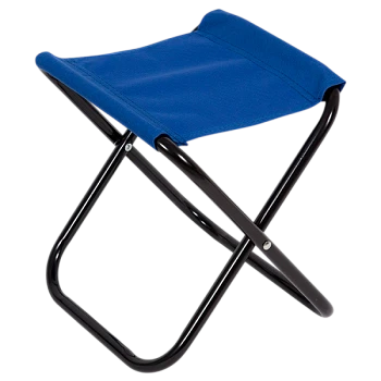 Стул складной без спинки Ecos TD-11 20.5*24.5*26см синий (1/50)