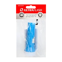 Фонарь универсальный Ultraflash 828-TH 0.4W 1LED от батареек IP44 голубой (1/24)