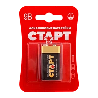 Батарейка Старт Крона 6LR61 BL1 Alkaline 9V (1/10/200)