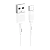 Кабель HOCO X83 USB (m)-Type-C (m) 1.0м 3.0A ПВХ белый (1/33/330)