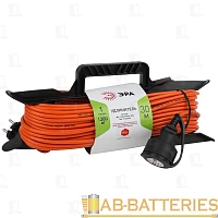 Удлинитель силовой ЭРА UFx 1р.Б/З 6A 30.0м ПВС 2x0.75мм² IP44 (1/6/144)