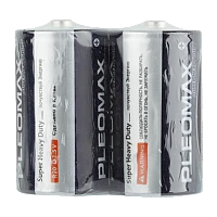 Батарейка Pleomax Super R20 D Shrink 2 Heavy Duty 1.5V (2/24/240/5760)