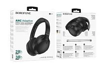 Наушники полноразмерные Borofone BO31 bluetooth 5.4 с микр. черный (1/30)