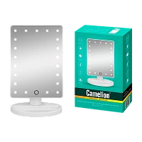 Зеркало Camelion M145-SL настольное подставка с подсветкой/1x белый (1/12)