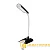 Светильник настольный Ultraflash UF-712 6W 220V 1LED на основании сенс. черный