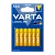 Батарейка Varta LONGLIFE LR03 AAA BL6 Alkaline 1.5V (4103) (6/60/300)