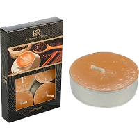 Свечи чайные KUKINA RAFFINATA "Капучино" 6шт. (1/18)