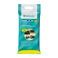 Влажные салфетки Defender CLN30200 Optima 20шт. для поверхностей пакет с подвесом (1/38)