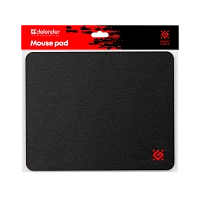 Коврик для мыши Defender Black ONE 200х250х2 черный (1/100)