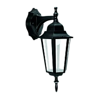 Светильник садово-парковый Camelion 4102 60W 230V E27 IP44 настенный черный (1/10)