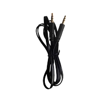 Кабель AUX Atcom Jack 3.5mm (m)-Jack 3.5mm (m) 1.5м силикон черный пакет с подвесом (1/10/250)