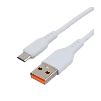 Кабель GoPower GP01M-2M USB (m)-microUSB (m) 2м 2.1A белый (1/200/800)