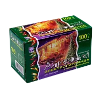 Гирлянда Без бренда ES00100/5F 6 м нить 100 ламп мульти