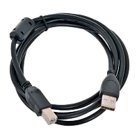 Кабель Atcom USB (m)-USB (f) 1.5м силикон черный (1/250)