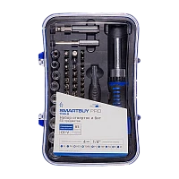 Отвертка Smartbuy PRO Tools с набором насадок 65 предметов CR-V