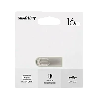 Флеш-накопитель Smartbuy M3 16GB USB2.0 металл серебряный