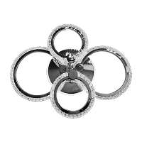 Светильник настенно-потолочный Camelion LCL-1004 85W 240V LED IP20 410мм пульт хром