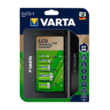 З/У для аккумуляторов Varta LCD Universal Charger (57678) AA/AAA/Крона/C/D 4 слота