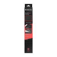 Коврик для мыши Defender Black M 360x270x3мм черный (1/40)