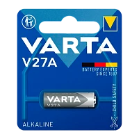 Батарейка Varta ELECTRONICS LR27/A27/MN27 BL1 Alkaline 12V (4227) (1/10/100)