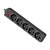 Сетевой фильтр Defender ES 5р.С/З 10A 125 Дж 1.8м черный (1/45)