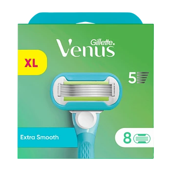 Сменные кассеты Gillette "Venus EMBRACE Extra Smooth" 5 лезвий 8шт. (цена за 1 шт) ENG (8/80)