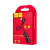 Переходник AUX HOCO LS18 Jack 3.5mm (f)-Lightning (m)/Lightning (f) силикон угловой серый (1/20/160)