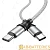 Кабель HOCO X50 Type-C (m)-Lightning/Type-C (m) 1.0м 3.0A нейлон серый (1/18/180)