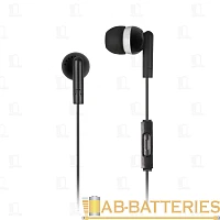 Наушники внутриканальные Smartbuy M1 с микр. черный в пакете (1/60)